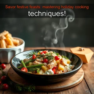 Read more about the article Savor festive feasts: mastering holiday cooking techniques!