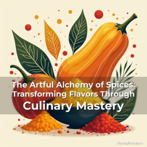 Artistic representation for The Artful Alchemy of Spices: Transforming Flavors Through Culinary Mastery