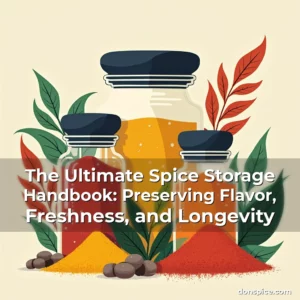 Artistic representation for The Ultimate Spice Storage Handbook: Preserving Flavor, Freshness, and Longevity