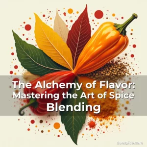 Artistic representation for The Alchemy of Flavor: Mastering the Art of Spice Blending