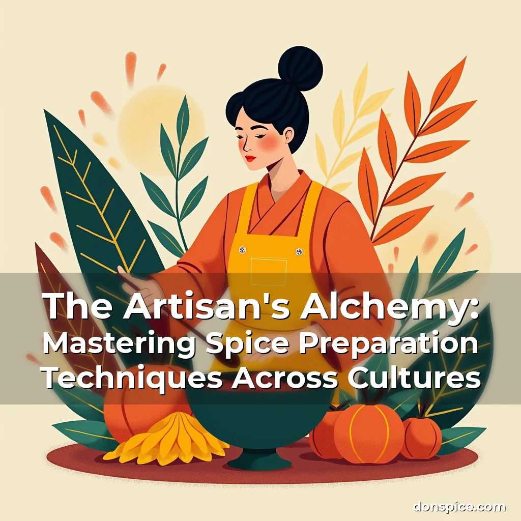 Read more about the article The Artisan’s Alchemy: Mastering Spice Preparation Techniques Across Cultures