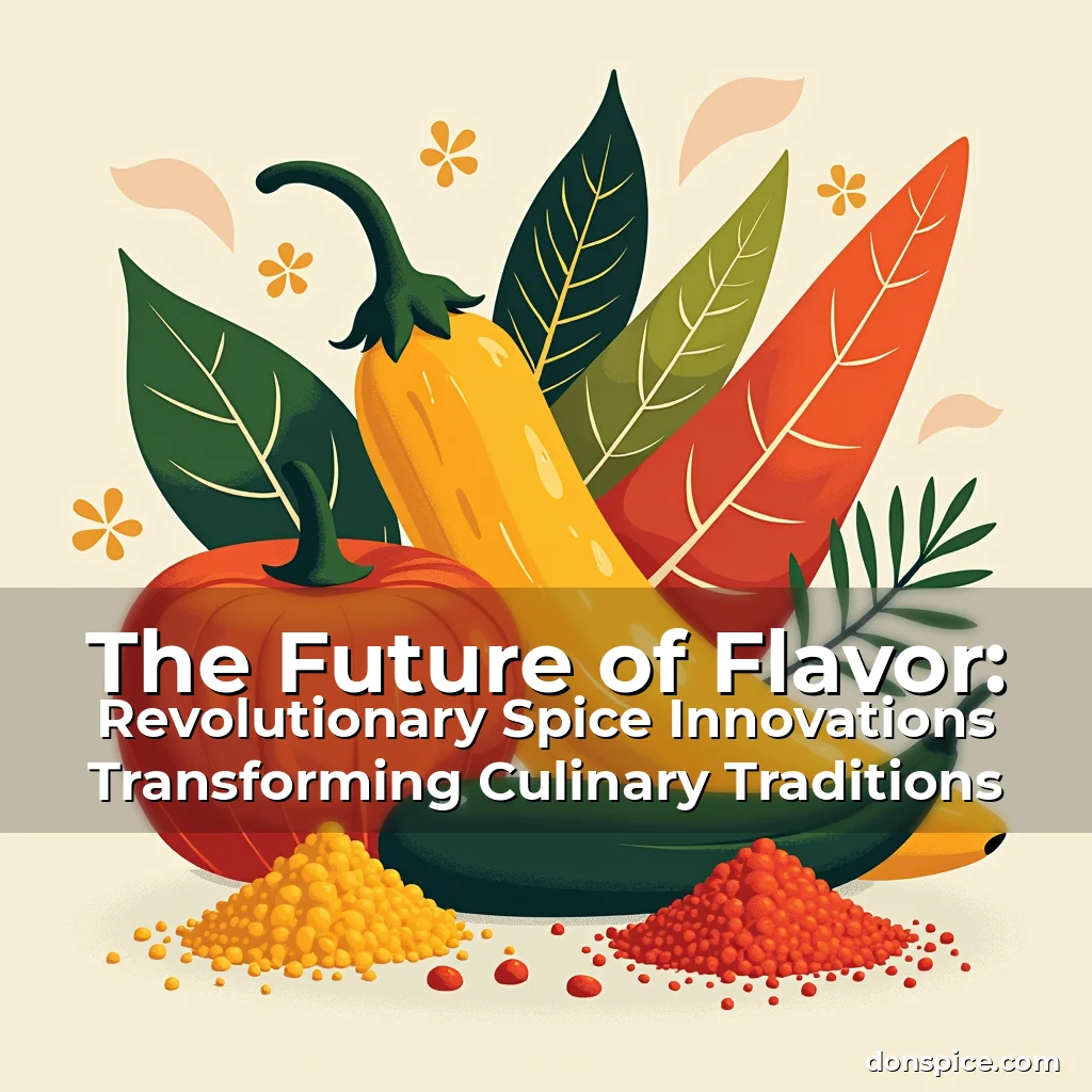 Read more about the article The Future of Flavor: Revolutionary Spice Innovations Transforming Culinary Traditions