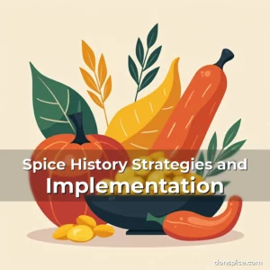 Artistic representation for Spice History Strategies and Implementation