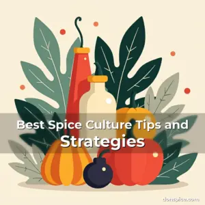 Artistic representation for Best Spice Culture Tips and Strategies
