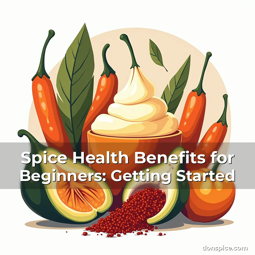 Artistic representation for Spice Health Benefits for Beginners: Getting Started