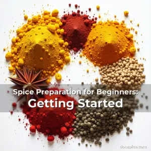 Artistic representation for Spice Preparation for Beginners: Getting Started