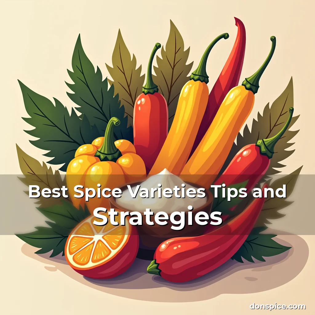 Artistic representation for Best Spice Varieties Tips and Strategies