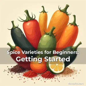 Artistic representation for Spice Varieties for Beginners: Getting Started