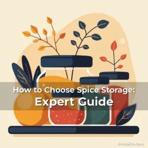 Artistic representation for How to Choose Spice Storage: Expert Guide