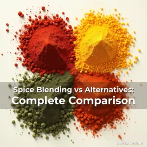 Artistic representation for Spice Blending vs Alternatives: Complete Comparison