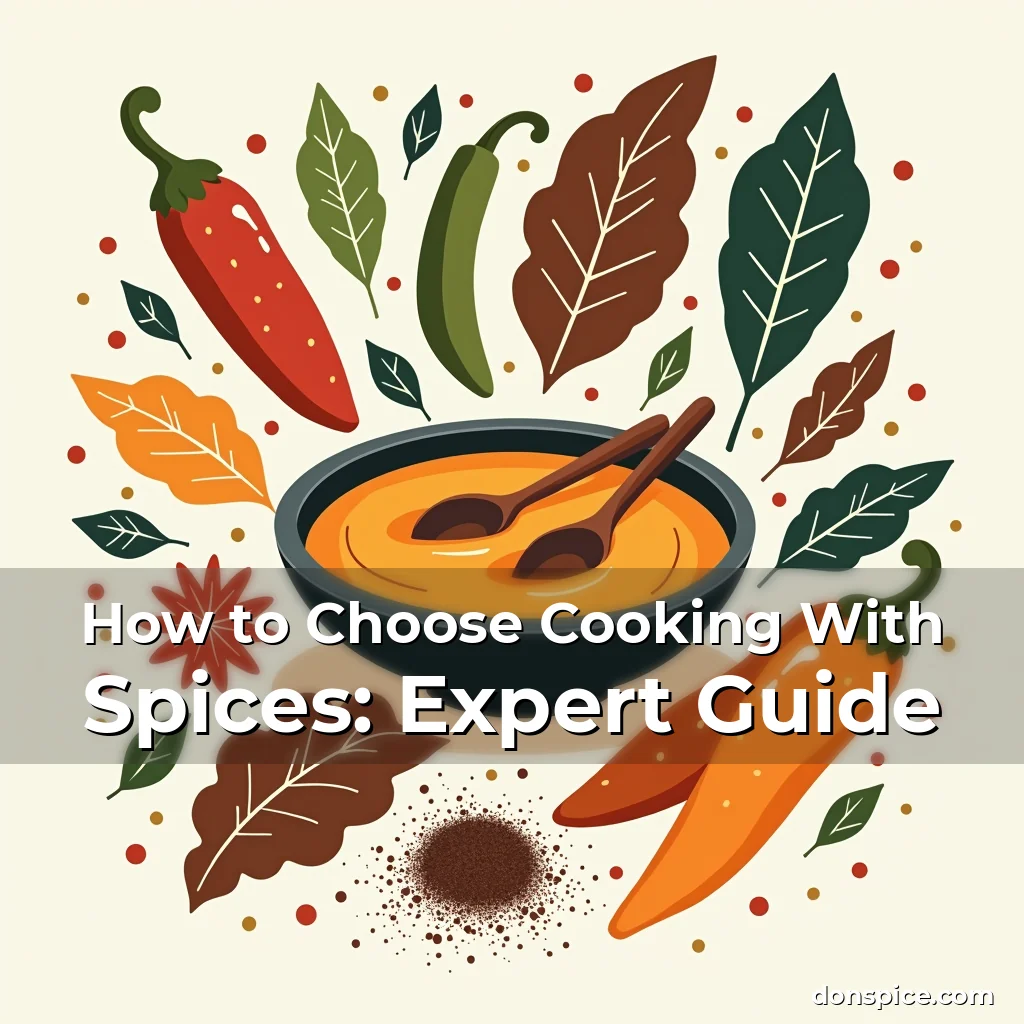 Artistic representation for How to Choose Cooking With Spices: Expert Guide