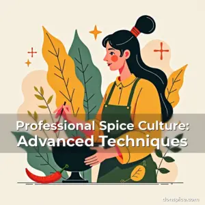 Artistic representation for Professional Spice Culture: Advanced Techniques