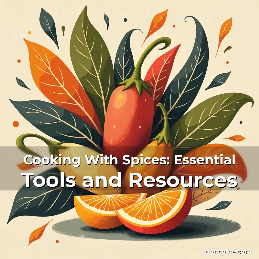 Artistic representation for Cooking With Spices: Essential Tools and Resources