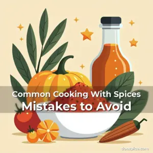 Artistic representation for Common Cooking With Spices Mistakes to Avoid