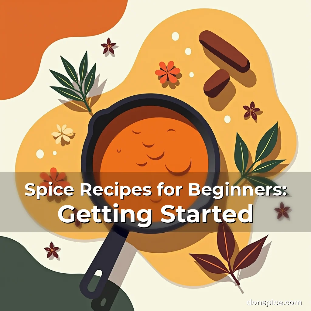 Artistic representation for Spice Recipes for Beginners: Getting Started