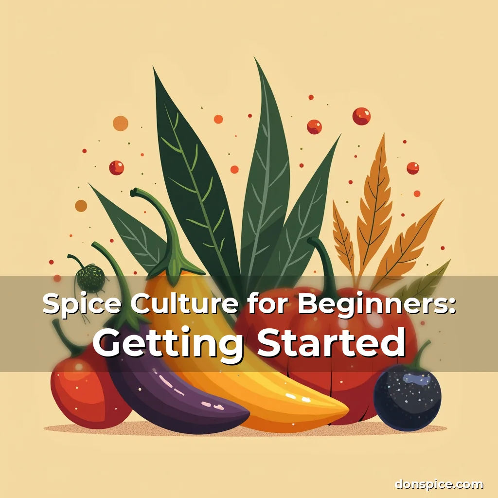 Artistic representation for Spice Culture for Beginners: Getting Started