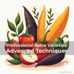 Artistic representation for Professional Spice Varieties: Advanced Techniques