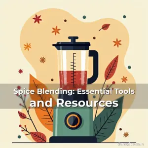Artistic representation for Spice Blending: Essential Tools and Resources