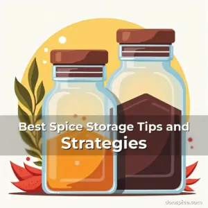 Artistic representation for Best Spice Storage Tips and Strategies