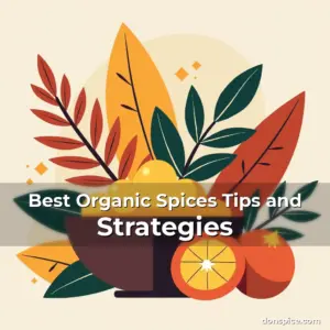 Artistic representation for Best Organic Spices Tips and Strategies